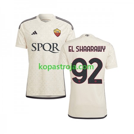 Billiga Fotbollströjor AS Roma El Shaarawy 92 Borta tröja 2023/24 Kortärmad
